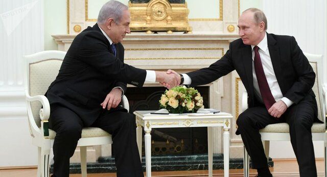 بررسی اوضاع سوریه توسط پوتین و نتانیاهو