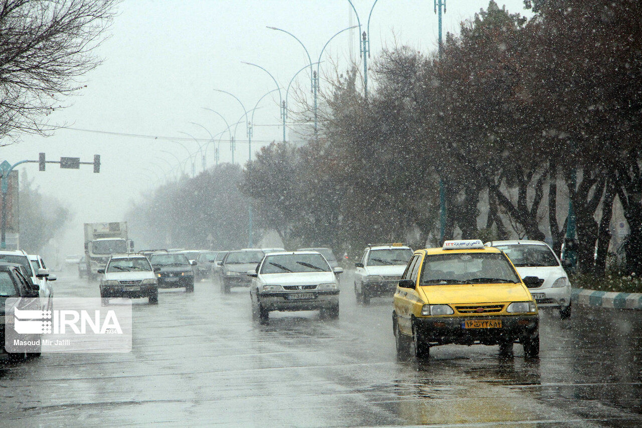 پیش بینی بارش برف و باران در استان تهران