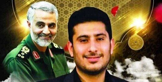 این جوان دهه هفتادی کنار سردار سلیمانی به شهادت رسید+ عکس