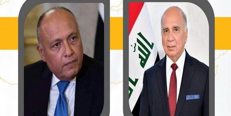 بررسی حل سیاسی بحران سوریه از سوی وزیران خارجه عراق و مصر 