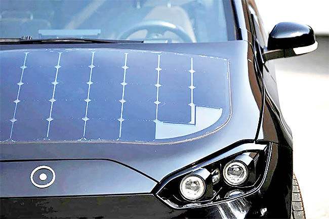 عرضه خودروی خورشیدی در 2023