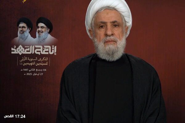 شیخ نعیم قاسم: دست از سلاح نمی کشیم/ خلع‌سلاح حزب‌الله را هرگز نخواهیم پذیرفت