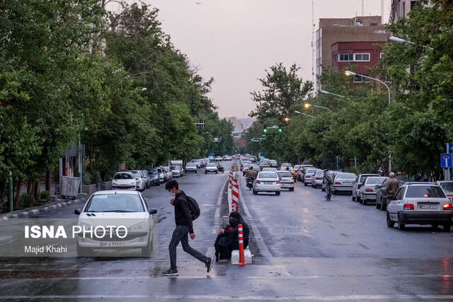 ورود سامانه بارشی جدید به تهران