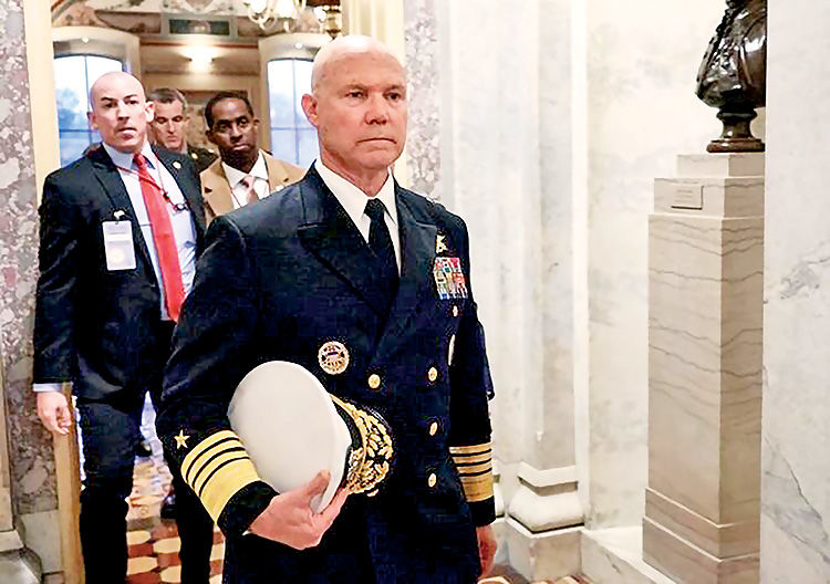 افشاگری دریاسالار در کنگره