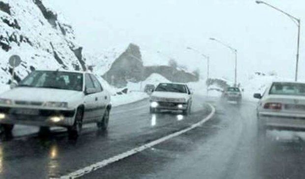 برف و باران جاده‌های این 6 استان را در برگرفت