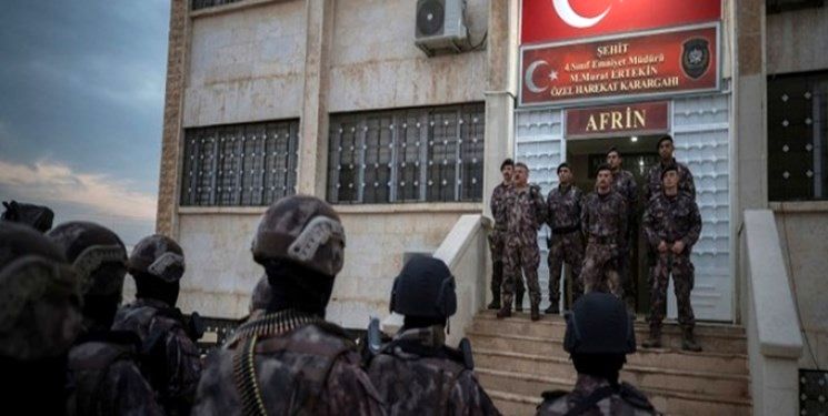 حمله راکتی به پایگاه نظامی ترکیه
