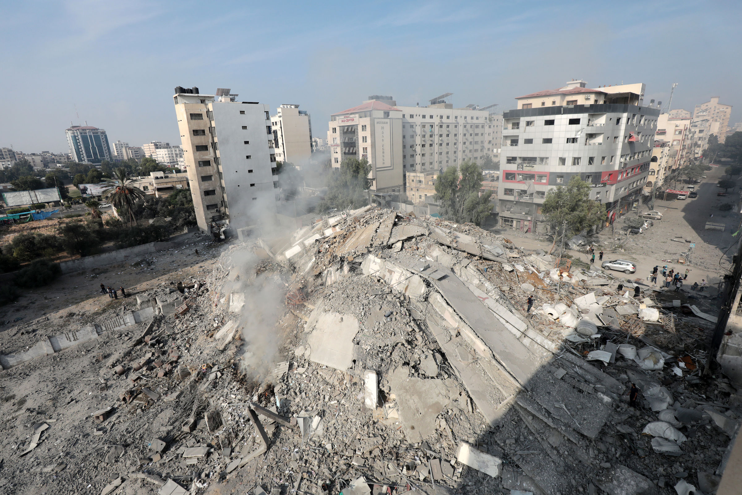 واکنش حماس به بمباران کلیسای غزه