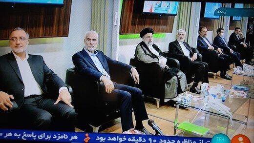 ترتیب صندلی نامزدها در مناظره دوم مشخص شد