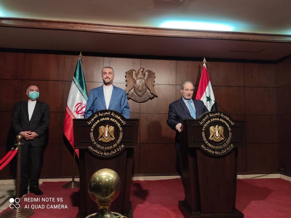 امیرعبداللهیان: با تمام توان در کنار سوریه ایستاده ایم