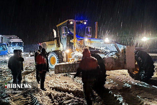 بارش بی سابقه برف در آذربایجان شرقی 