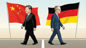 فاصله تجاری آلمان از چین