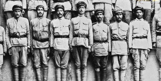 تصویری جالب از سربازان ایرانی در دوره قاجار