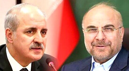 پیام قالیباف به رئیس جدید پارلمان ترکیه