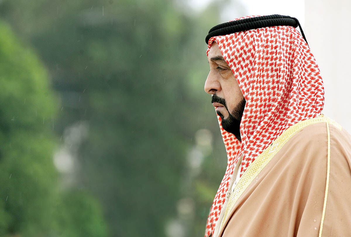 درگذشت حاکم امارات