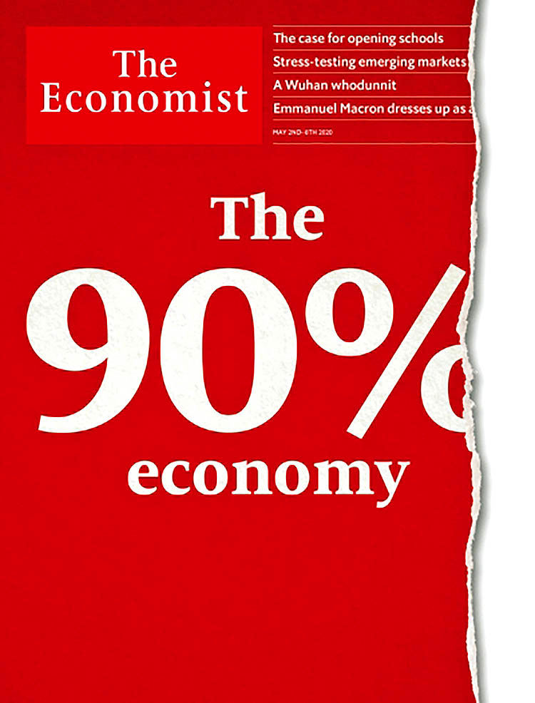 تحلیل اکونومیست از اقتصاد 90 درصدی پساکرونا
