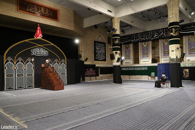 دومین شب مراسم عزاداری حضرت اباعبدالله الحسین (ع) در حسینیه امام خمینی