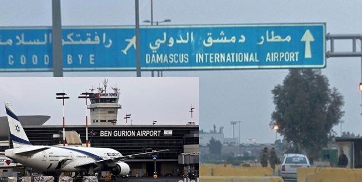 آتش‌سوزی مهیب در فرودگاه بن‌گوریون اسرائیل