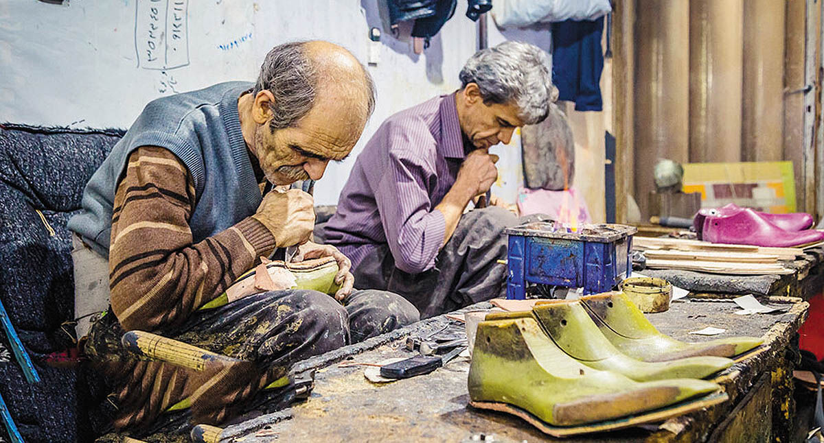 کفش چینی با چرم تبریز