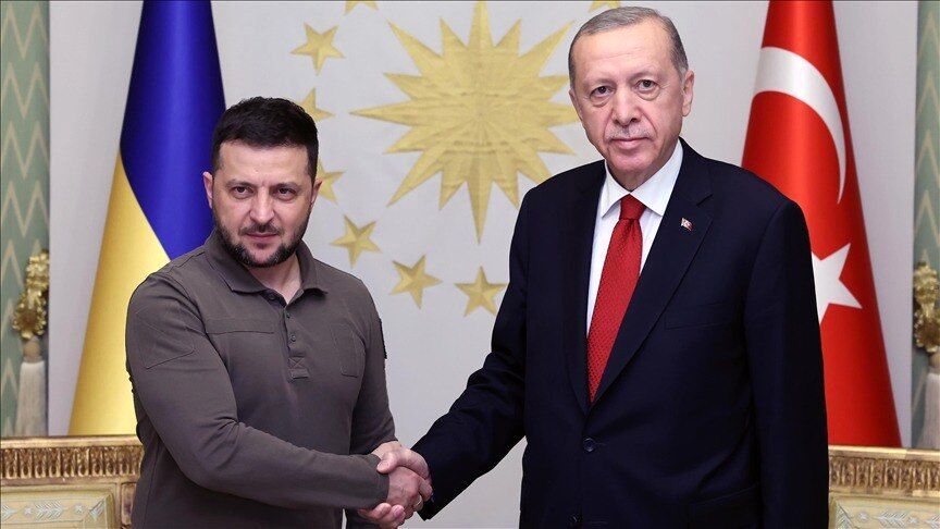 دیدار زلنسکی و اردوغان در ترکیه
