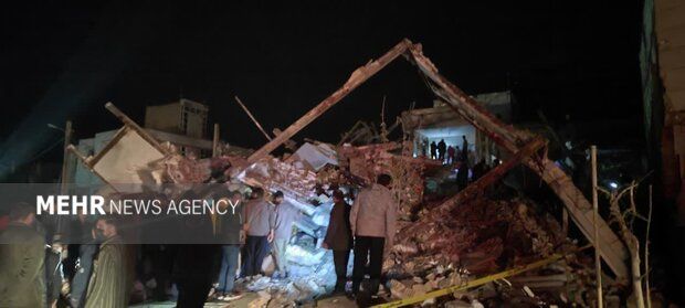 حمله دشمن صهیونی - آمریکایی به یک منطقه مسکونی خرم‌آباد+ تصاویر