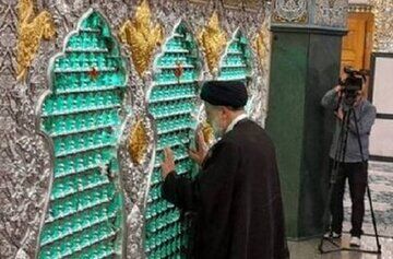 تصاویری از حال و هوای متفاوت ابراهیم رئیسی