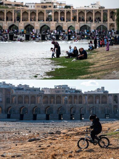 زاینده‌رود جاری شد