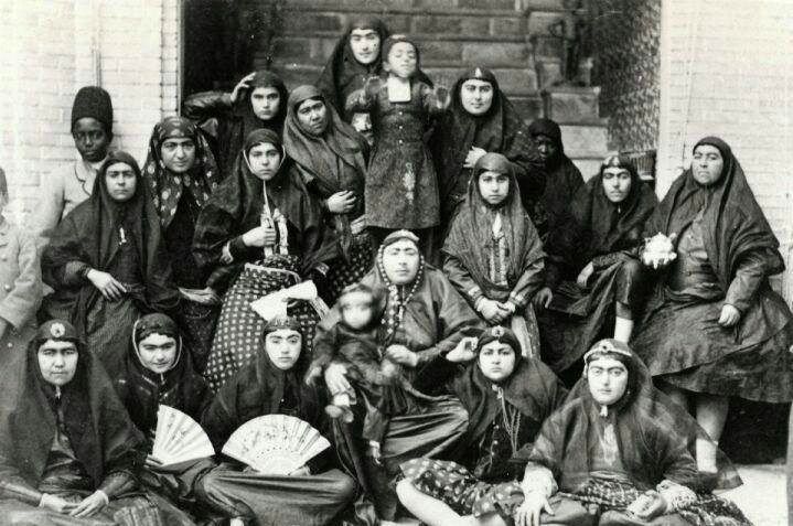 عکسی تاریخی از همسران ناصرالدین‌شاه/ کدام محله مهریه دختر ناصرالدین‌شاه بود؟