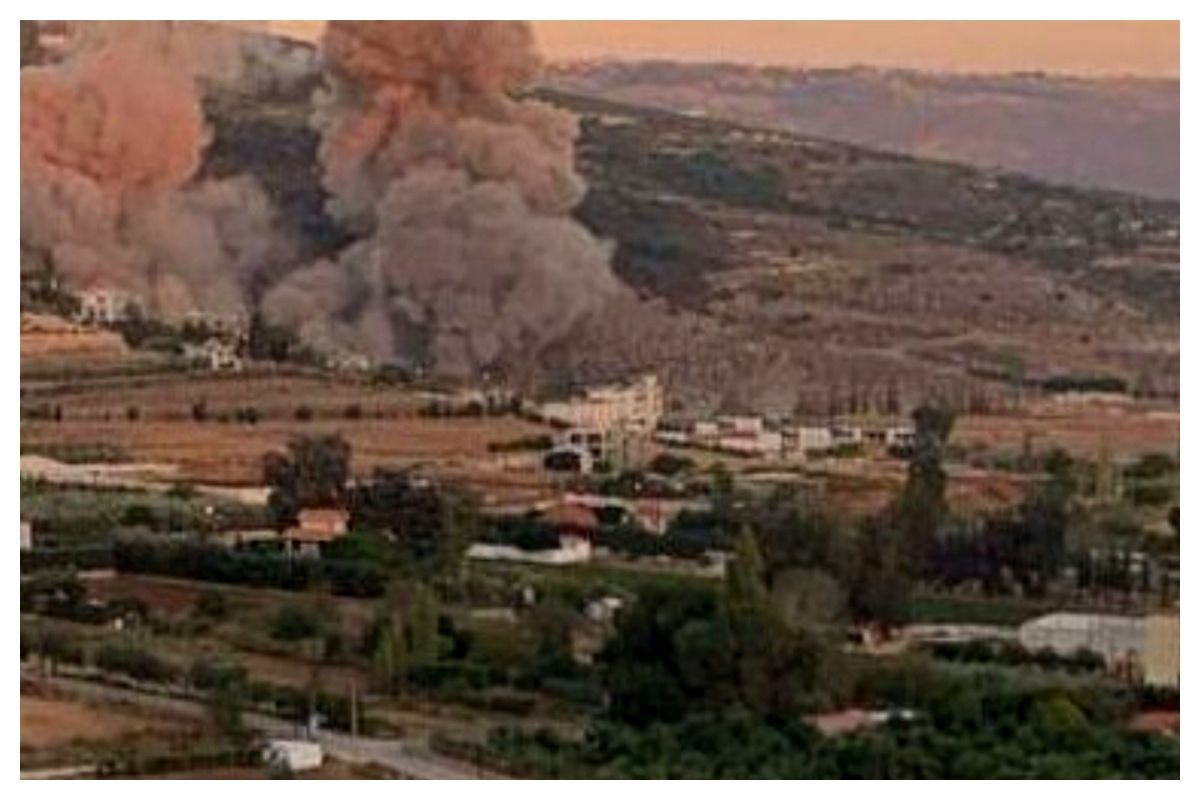 تصاویری از حملات شدید اسرائیل به لبنان+ فیلم