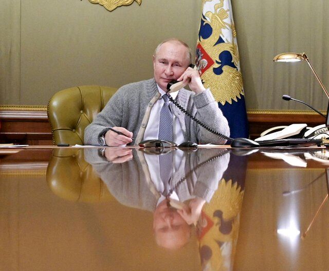 پوتین گفت‌وگوی تلفنی سالانه با مردم روسیه را لغو کرد