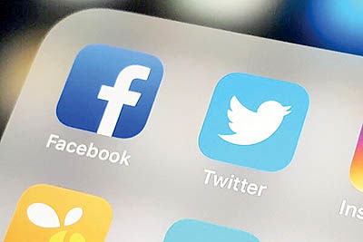 کاهش ۵۱ میلیارد دلاری ارزش  فیس‌بوک و توییتر