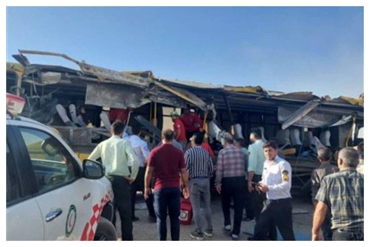 یک دانشجوی دیگر در حادثه تصادف اتوبوس دانشجویان درگذشت