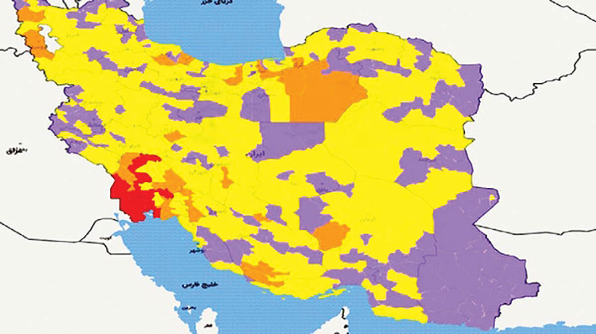 خبر رئیسی از اعلام رنگ بندی جدید شهرها