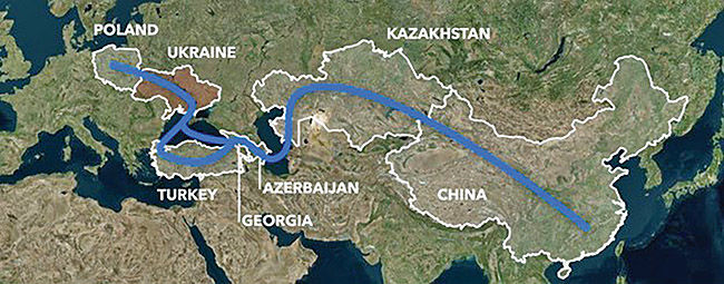 بازی بزرگ ترانزیت در قفقاز