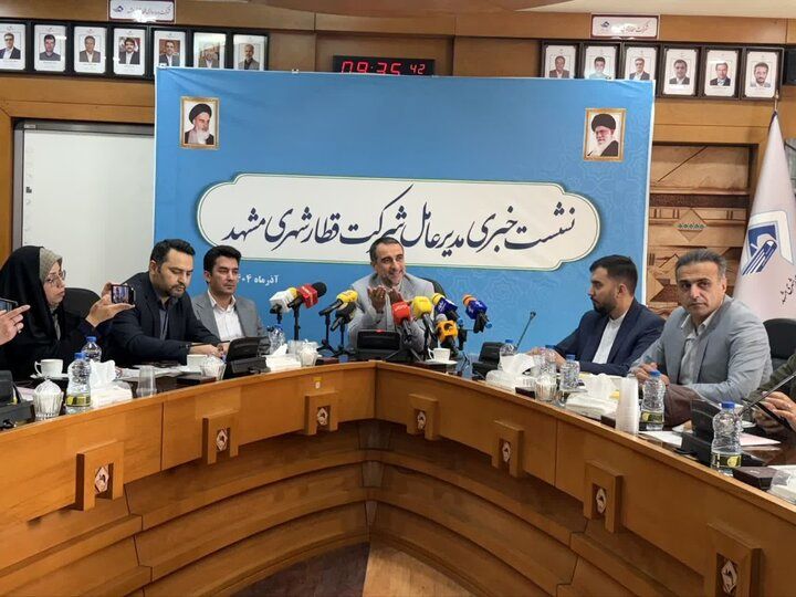 افتتاح رسمی خط 3قطارشهری مشهد با حضور رئیس جمهور