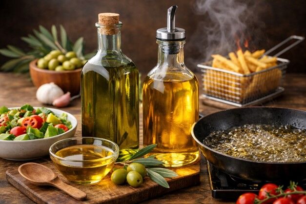 آیا روغن زیتون برای همه روش‌های پخت مناسب است؟