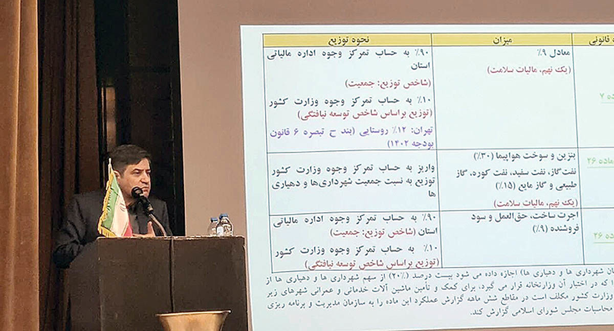 ۷۰ درصد درآمد شهرداری‌ها از «وجوه متمرکز» تأمین می‌شود