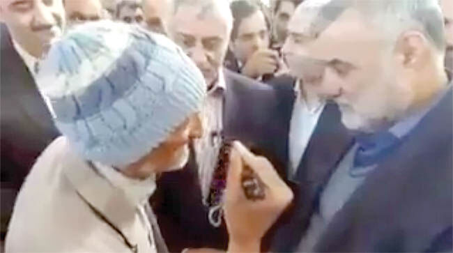 نصیحت پیرمرد طبسی به وزیر کشاورزی