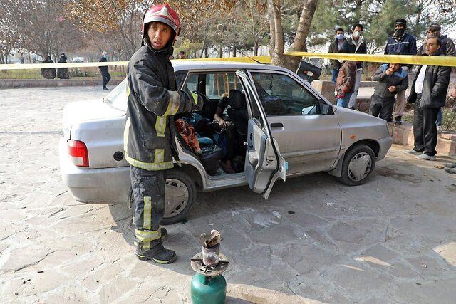 مرگ جوان مشهدی به دلیل گازگرفتگی در خودرو
