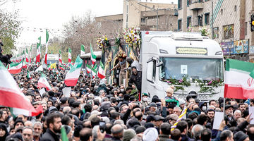 تشییع پیکر حافظان امنیت