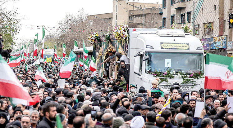 تشییع پیکر حافظان امنیت