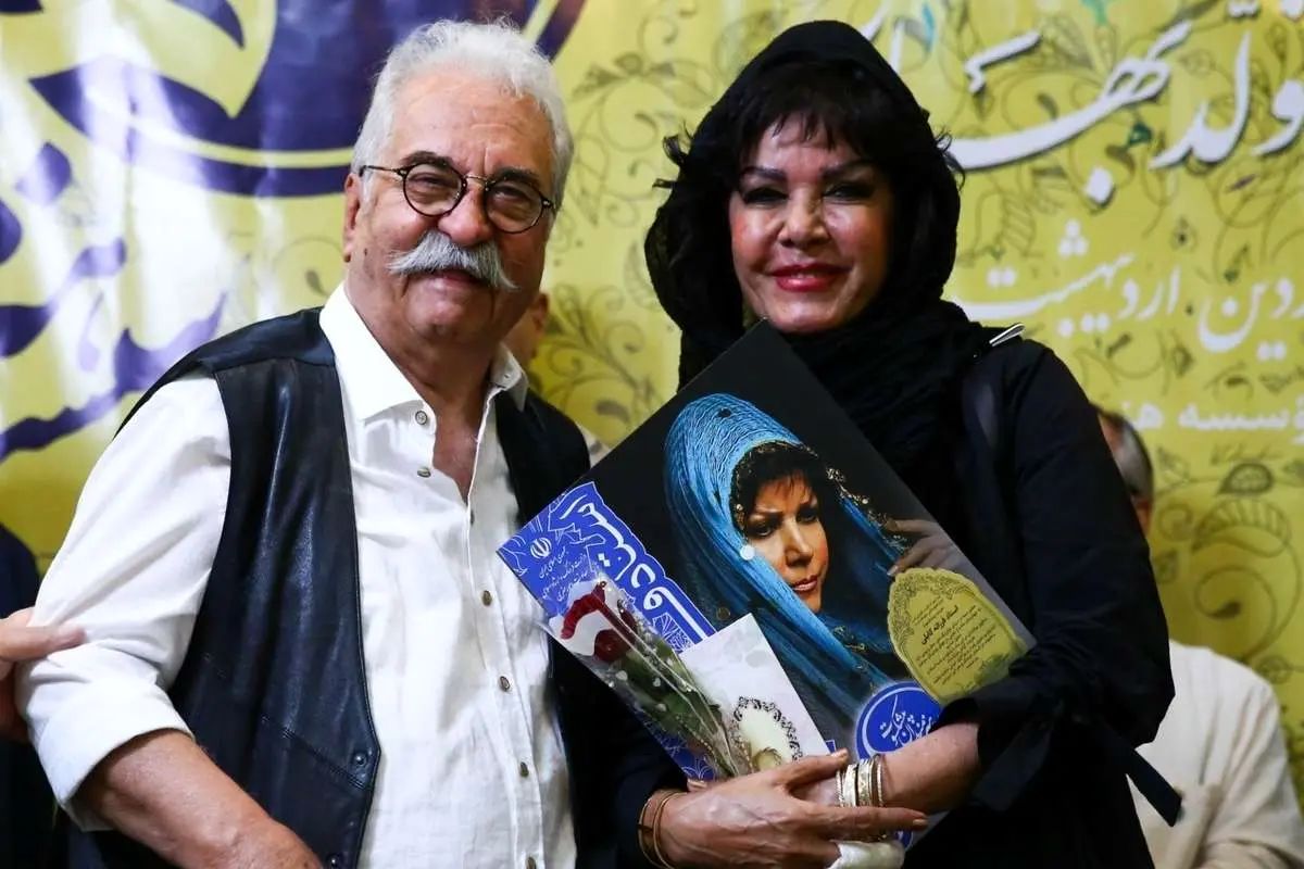 دیدار هنرمندان با فرزانه کابلی برای همدردی + عکس