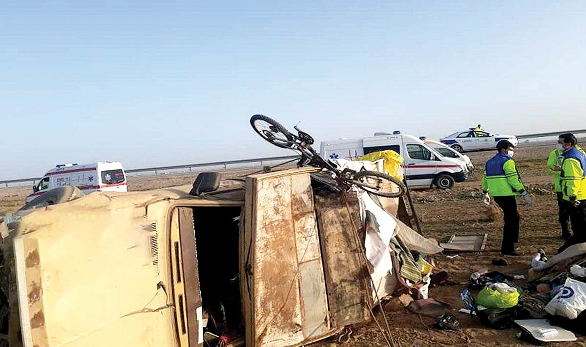 حوادث رانندگی در اصفهان ۳۲ مصدوم بر جا گذاشت