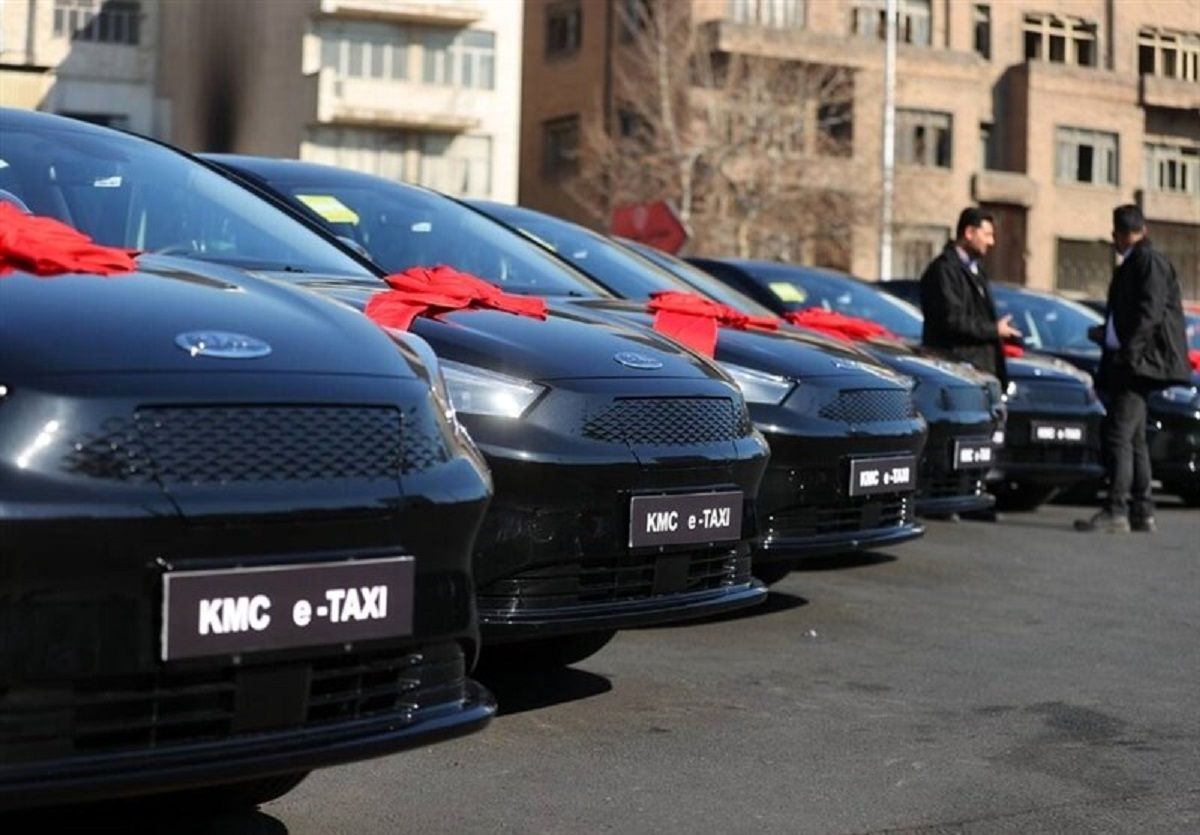 رژه تاکسی‌های برقی در ایران + جزییات