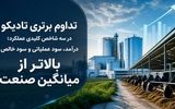  درآمد، سود عملیاتی و سود خالص بالاتر از میانگین صنعت