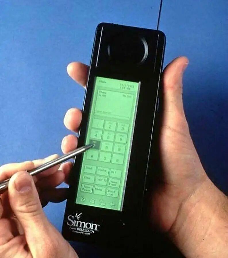 «سیمون»، اولین گوشی هوشمند جهان / ساخت اپل، سامسونگ یا نوکیا نیست!