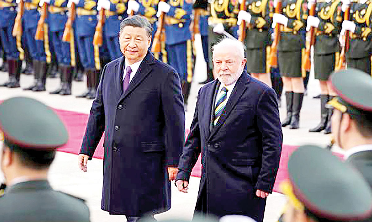 مذاکرات لولا و شی در پکن