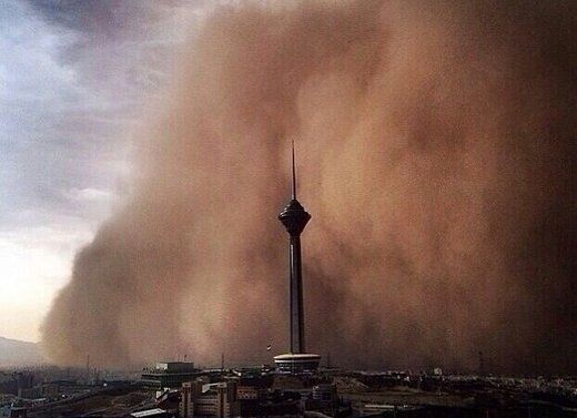 وضعیت هوای تهران در روزهای آتی/ باد شدید در راه پایتخت