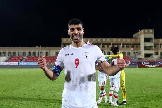 تبریک مهدی طارمی پس از پیروزی تیم ملی مقابل لبنان