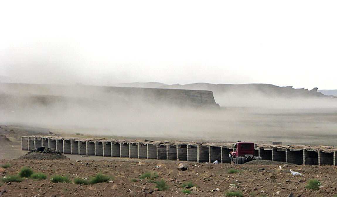 کنترل ۸۰ درصد ریزگردهای نمکی دریاچه ارومیه