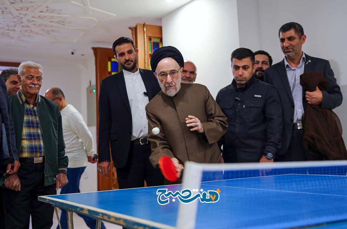 ویدئوی پینگپنگ سیدمحمد خاتمی واقعی است؟ 4